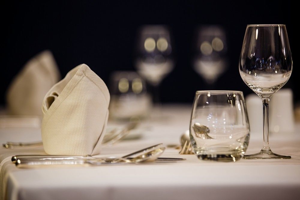 Andrassy Kuria & Spa Tarcal Exterior photo A table set for fine dining